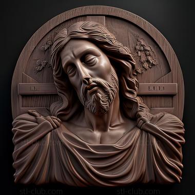 3D model st jesus (STL)